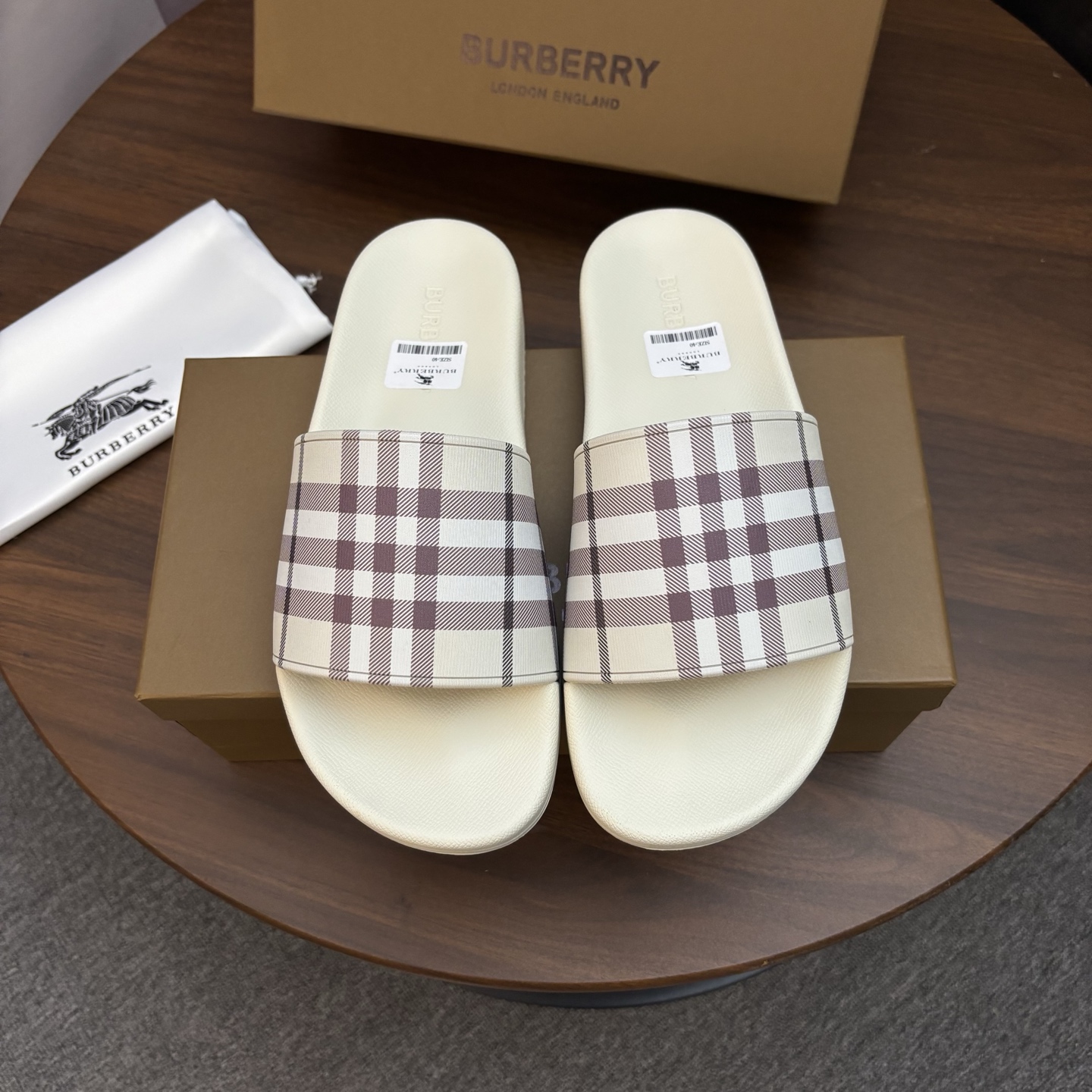 バーバリー シューズ ミュール 男女兼着