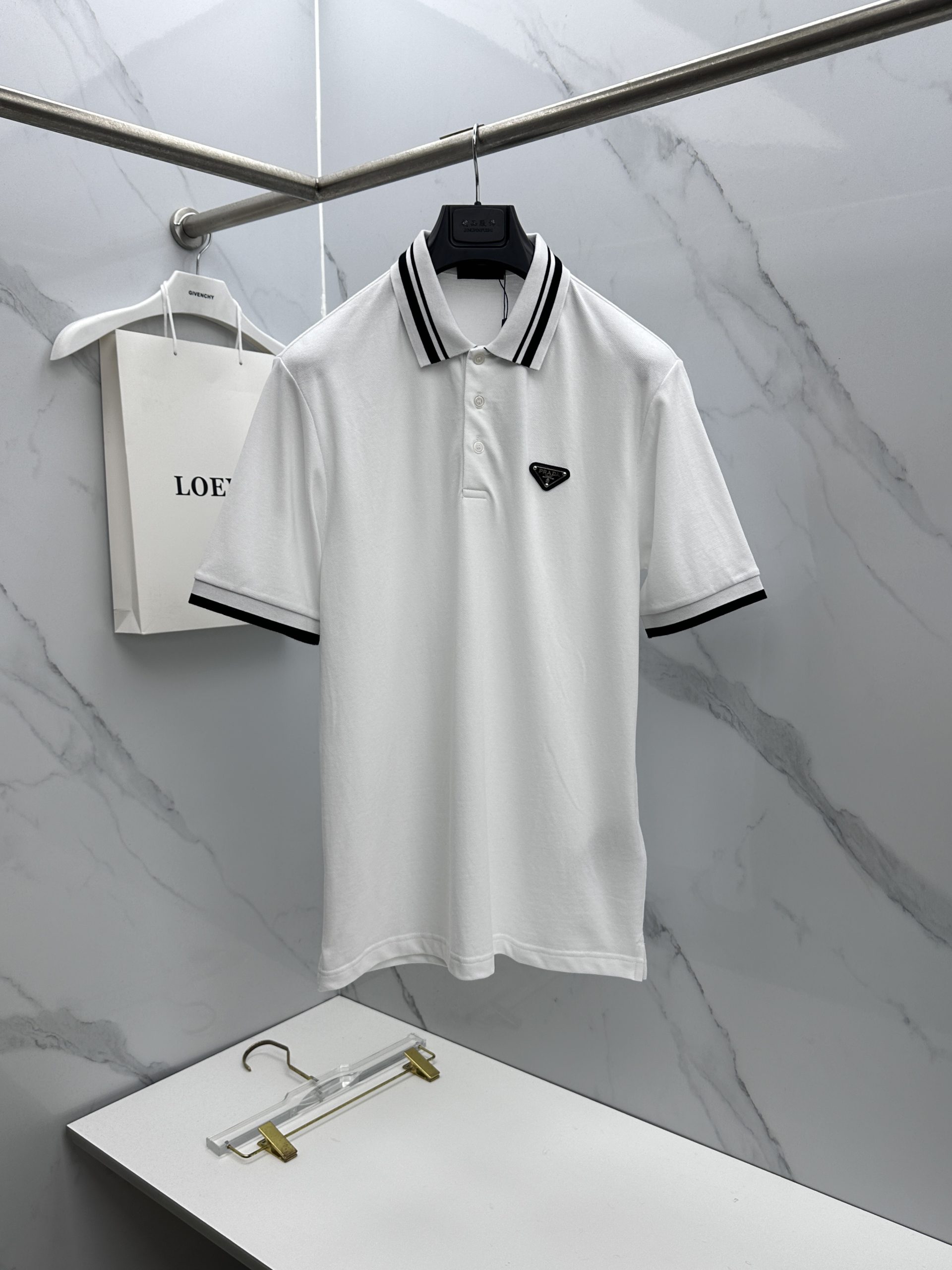 プラダ 半袖Tシャツ トップス メンズ