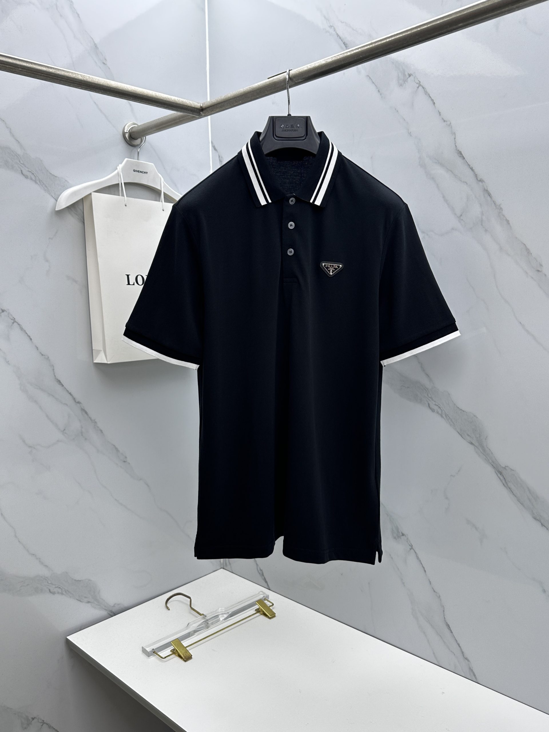 プラダ 半袖Tシャツ トップス  メンズ