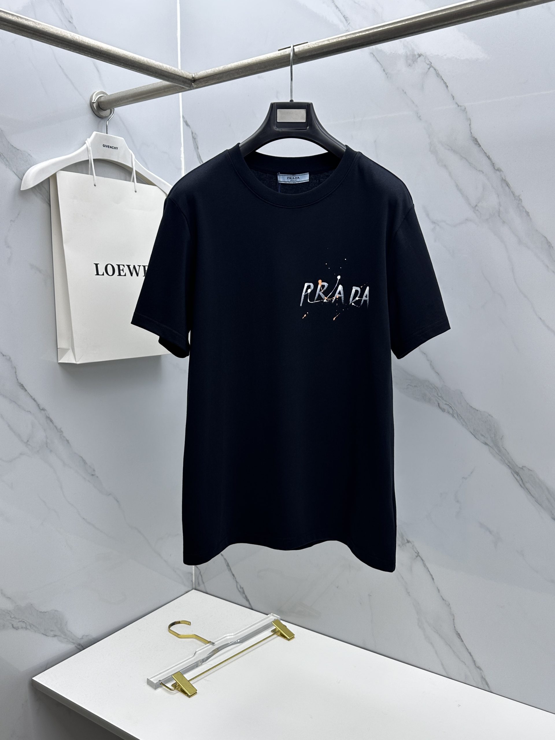 プラダ 半袖Tシャツ トップス  メンズ
