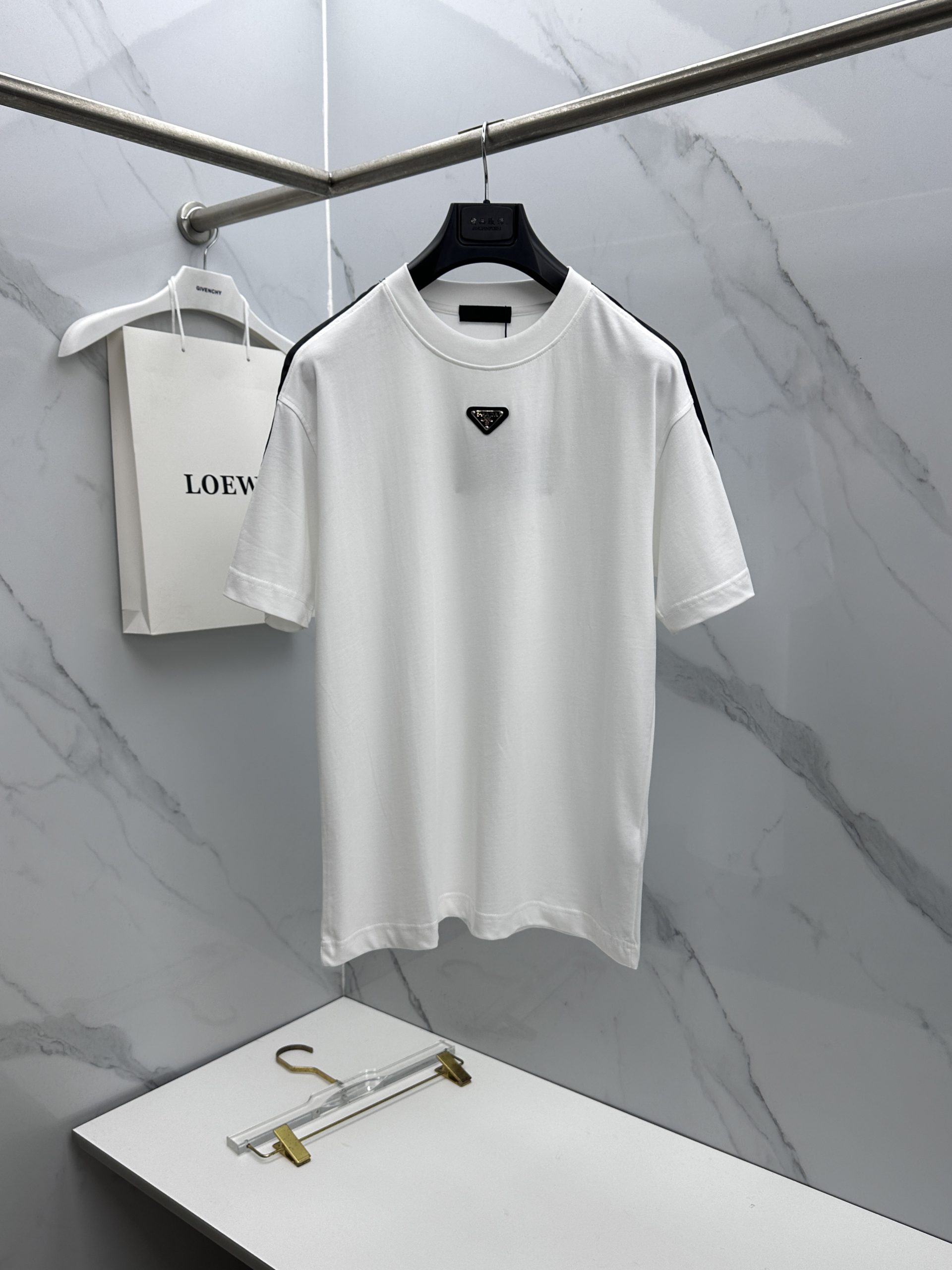 プラダ 半袖Tシャツ トップス  メンズ
