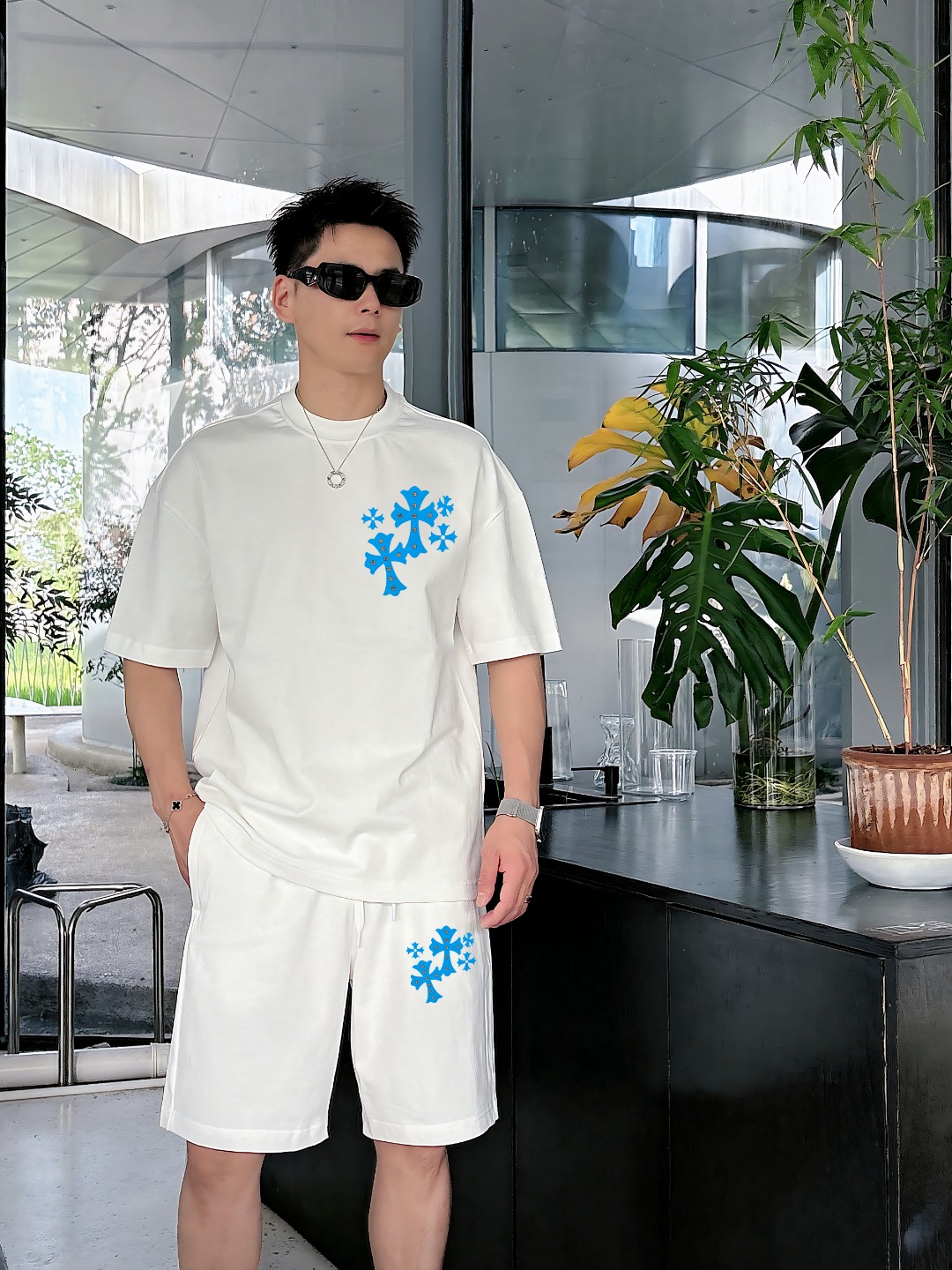 人気の服 クロムハーツ 上下服 セットアップ  メンズ