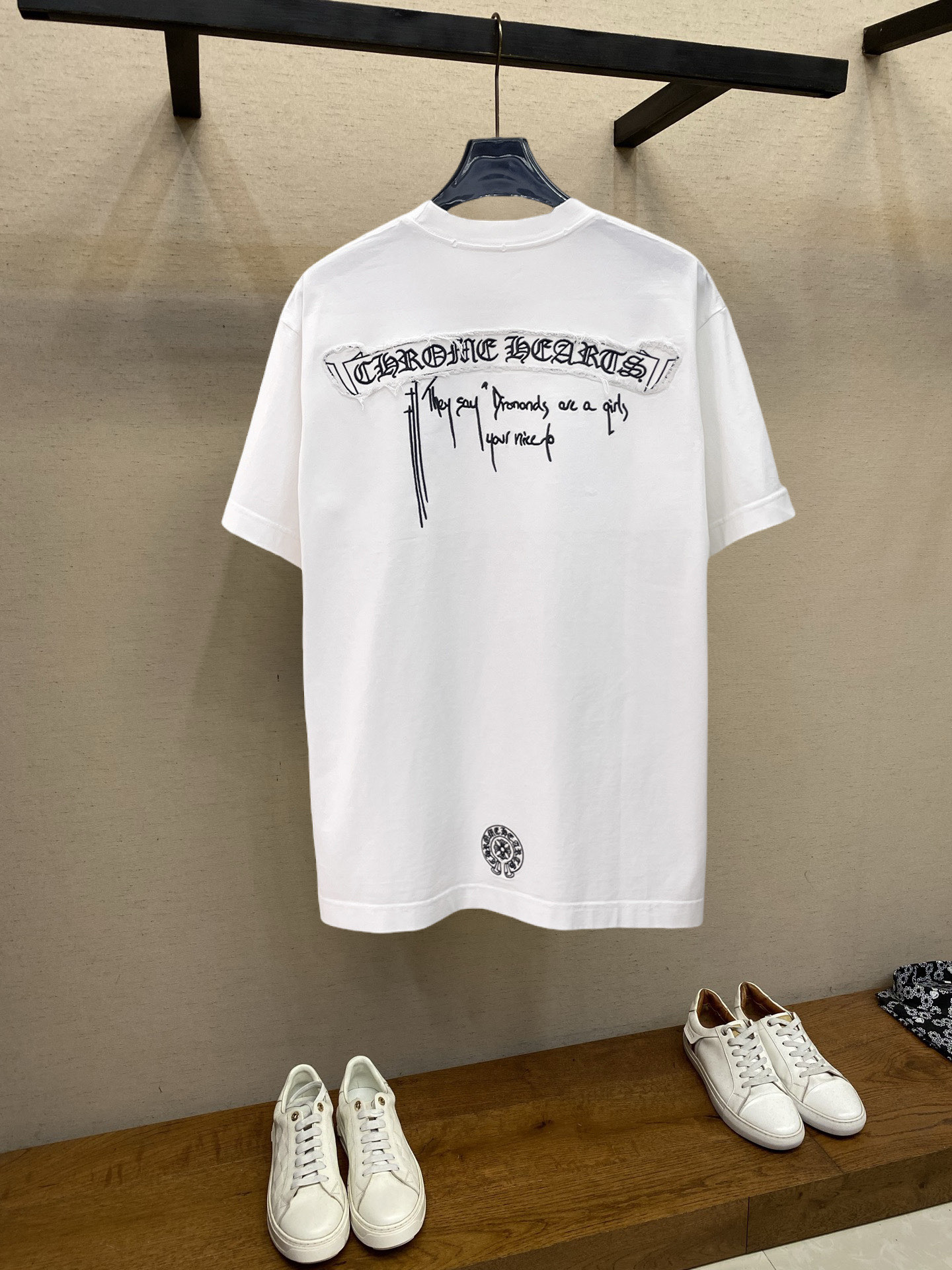 クロムハーツ 半袖Tシャツ トップス 恋人