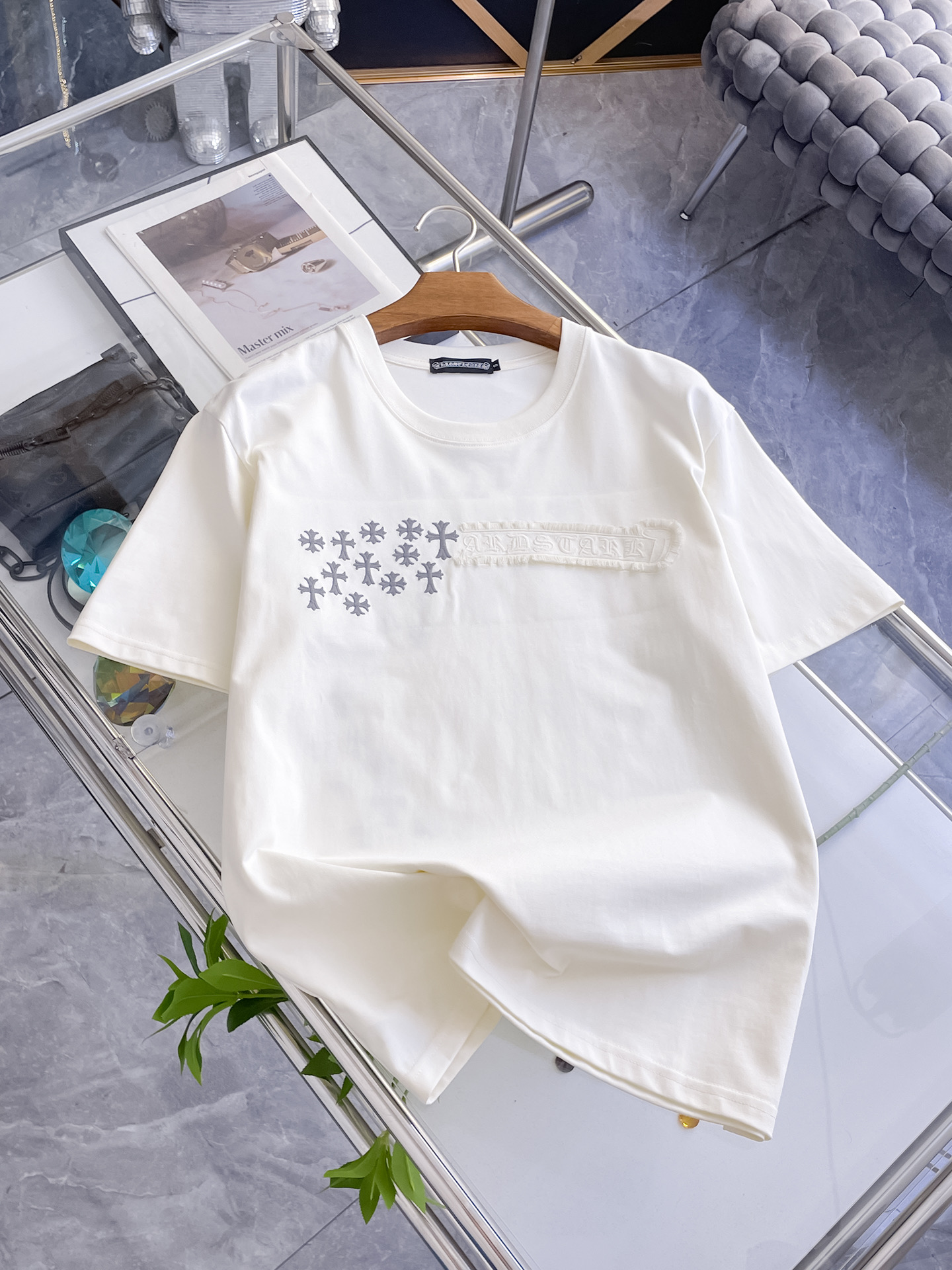 クロムハーツ 半袖Tシャツ トップス 恋人