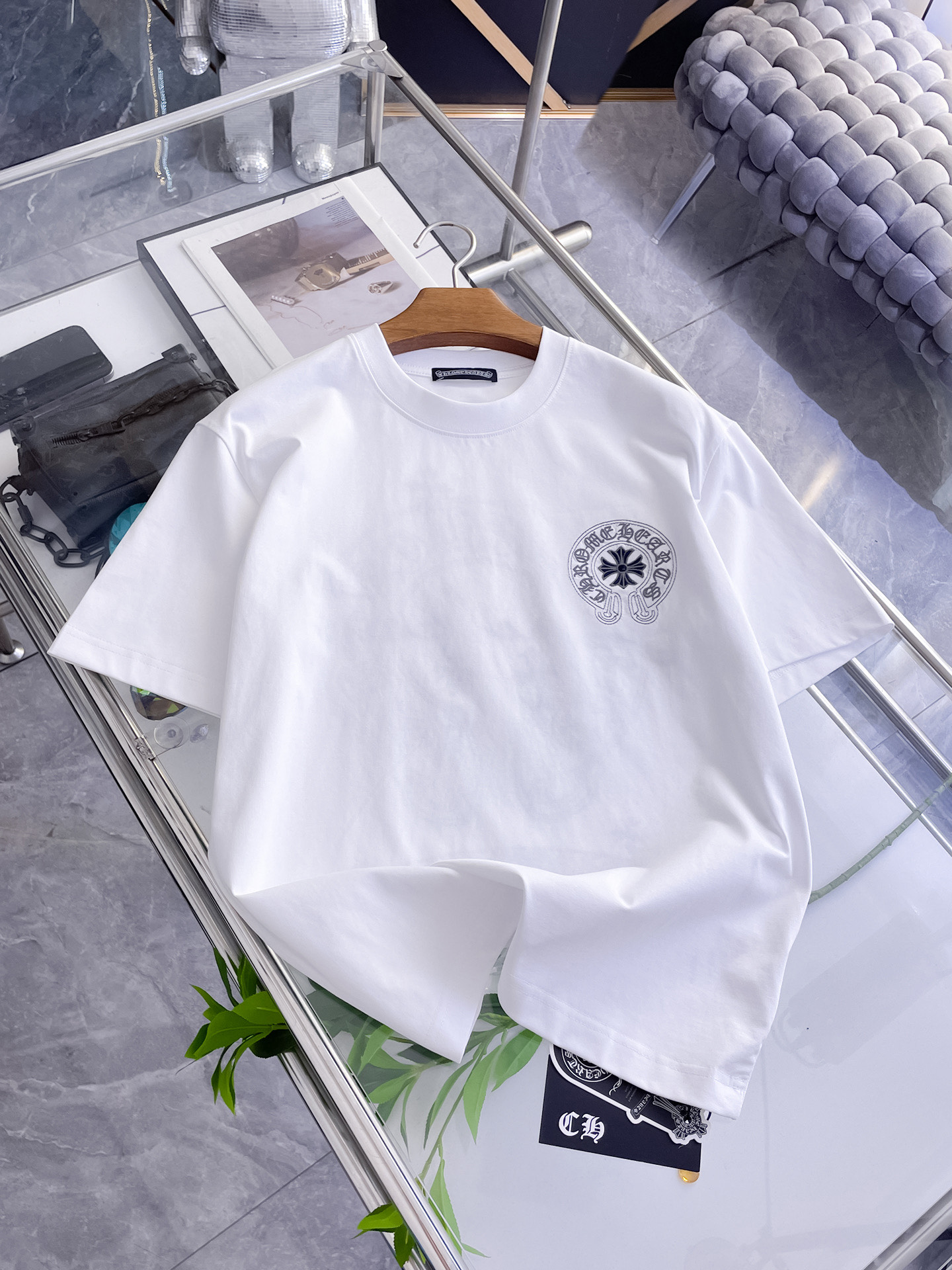 クロムハーツ 半袖Tシャツ トップス 恋人