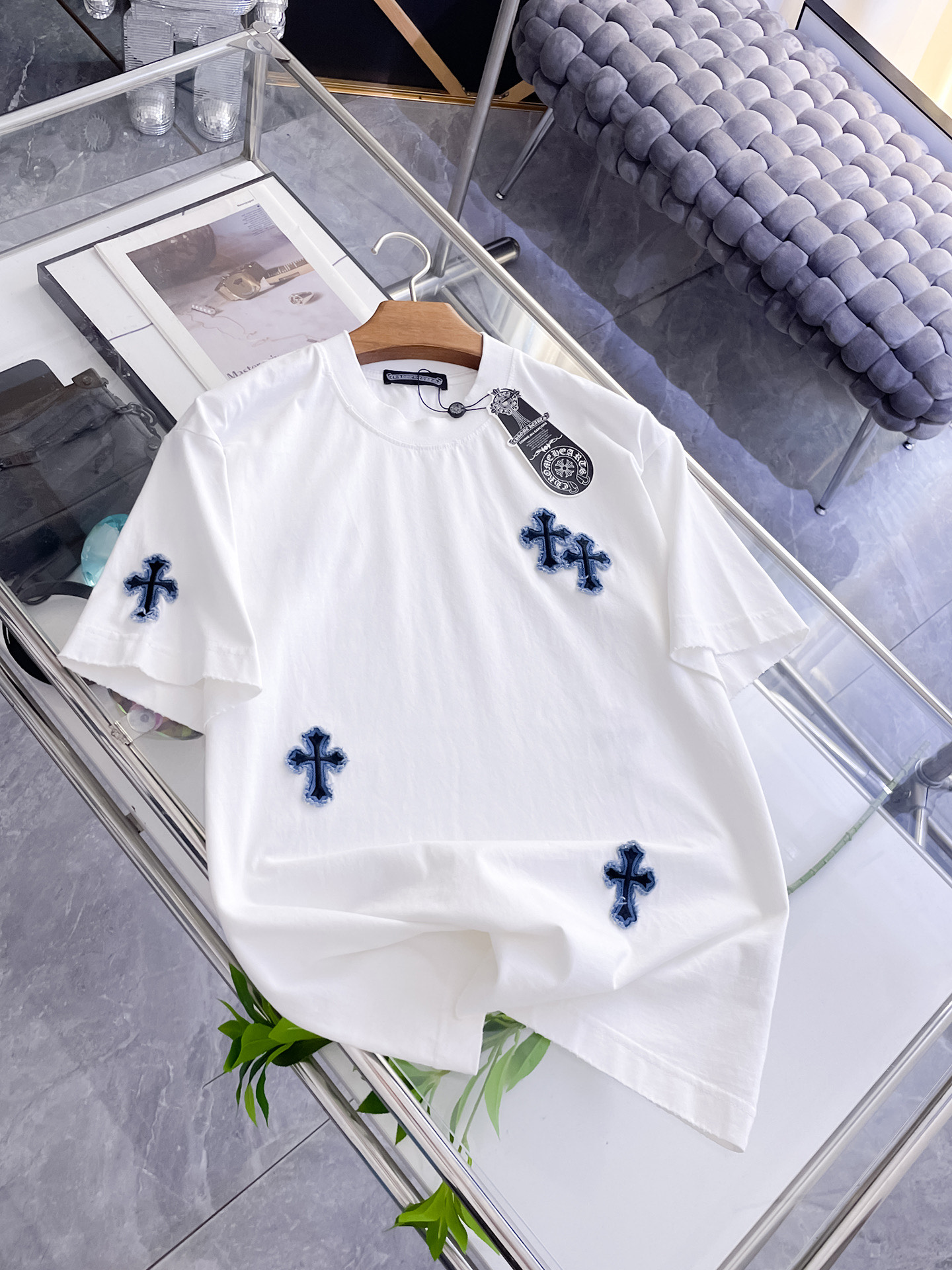 クロムハーツ 半袖Tシャツ トップス 恋人
