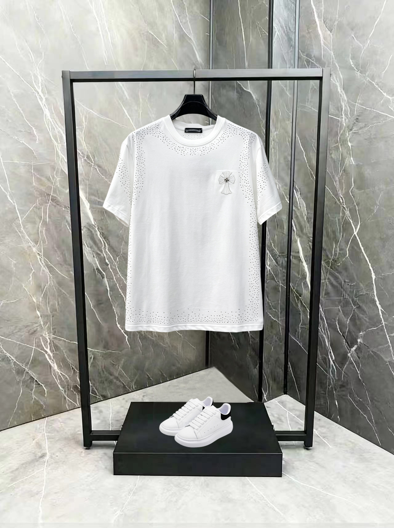 クロムハーツ 半袖Tシャツ トップス 恋人