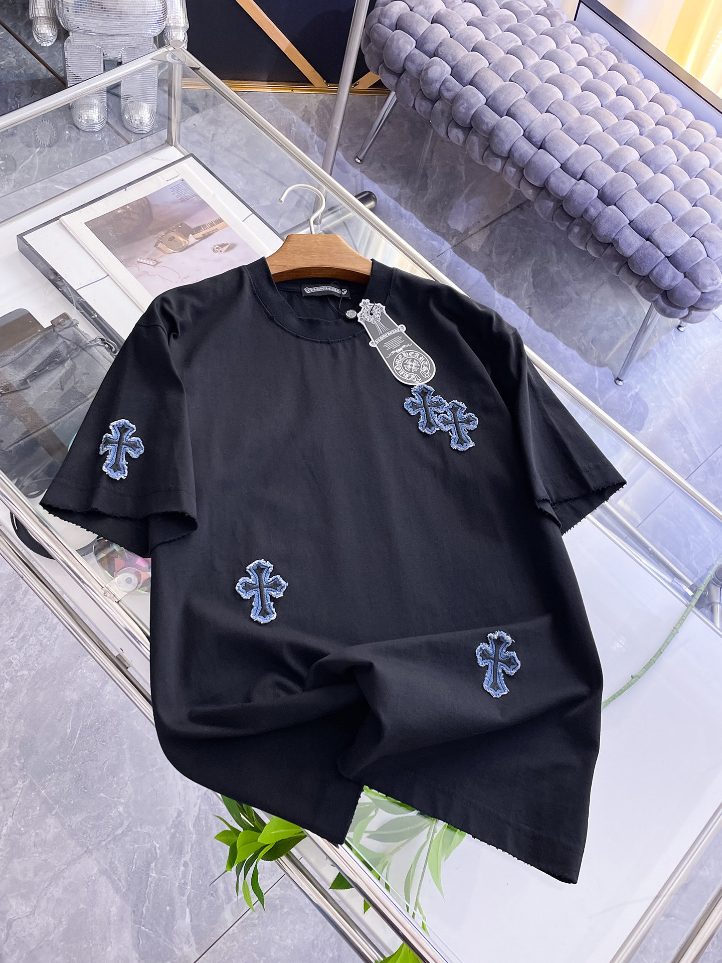 クロムハーツ 半袖Tシャツ トップス 恋人