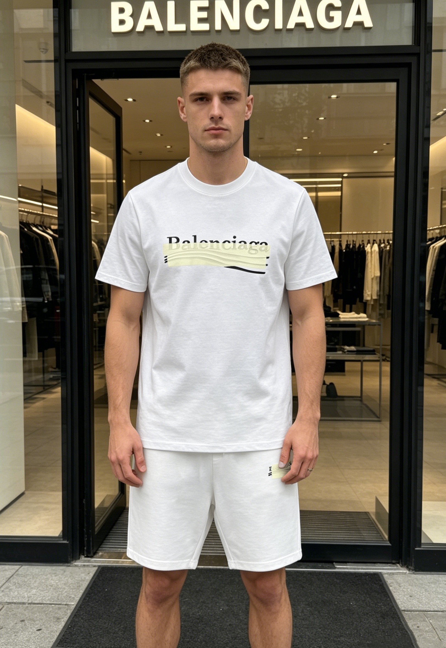 バレンシアガ 上下服 セットアップ メンズ