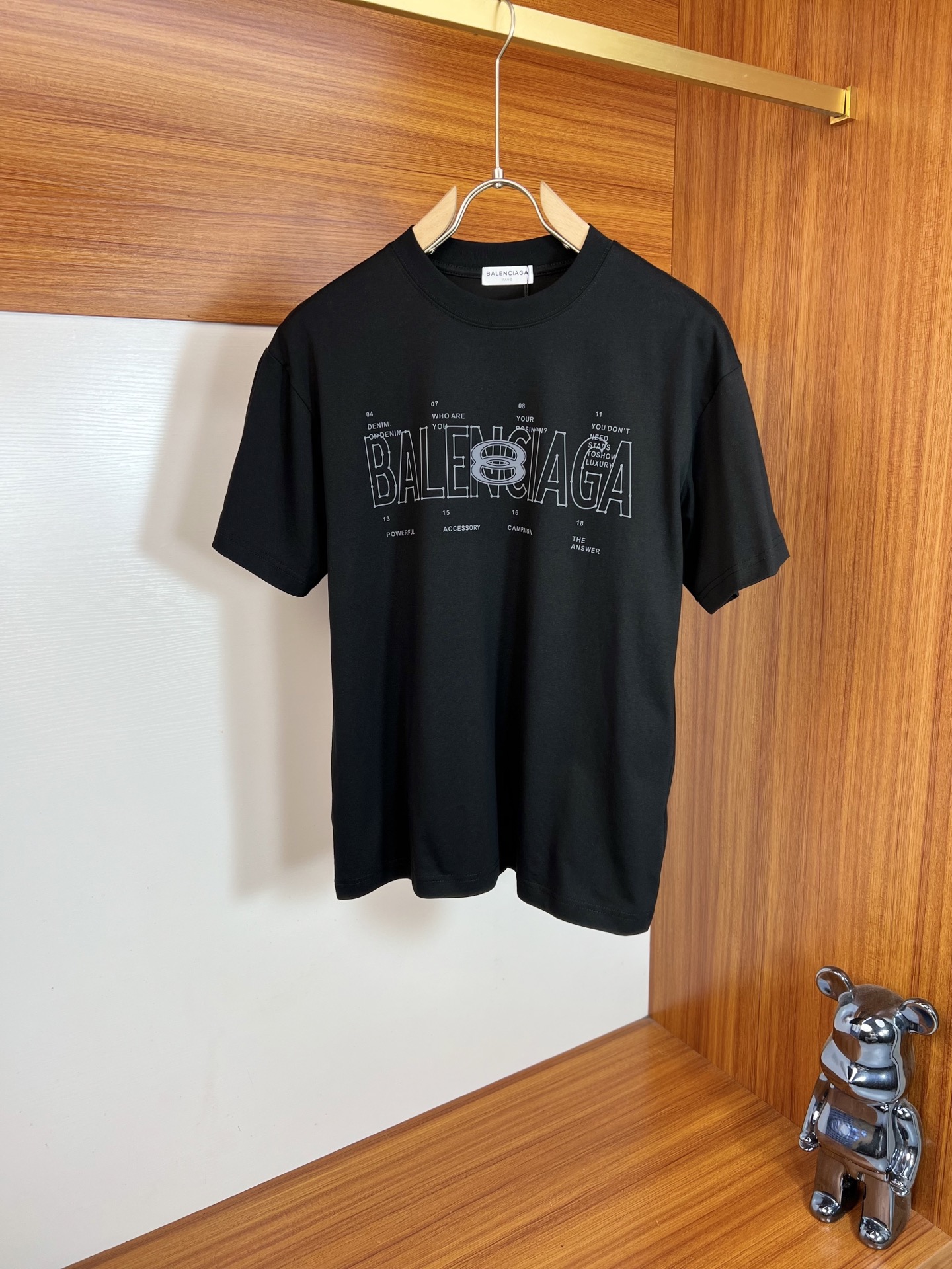 バレンシアガ 半袖Tシャツ トップス メンズ