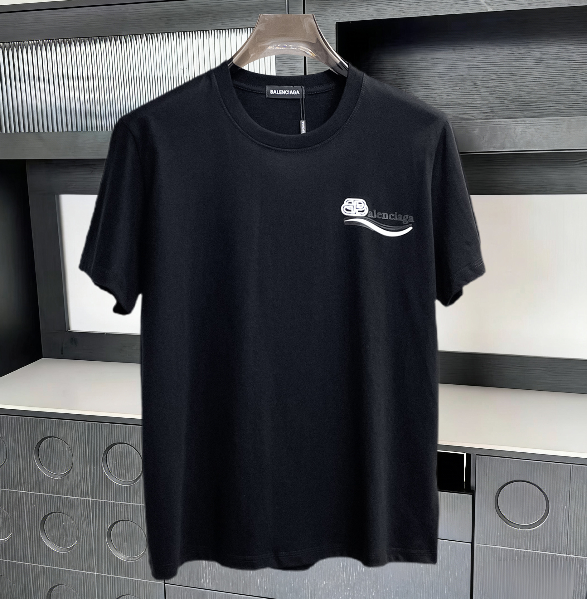 バレンシアガ 半袖Tシャツ トップス メンズ