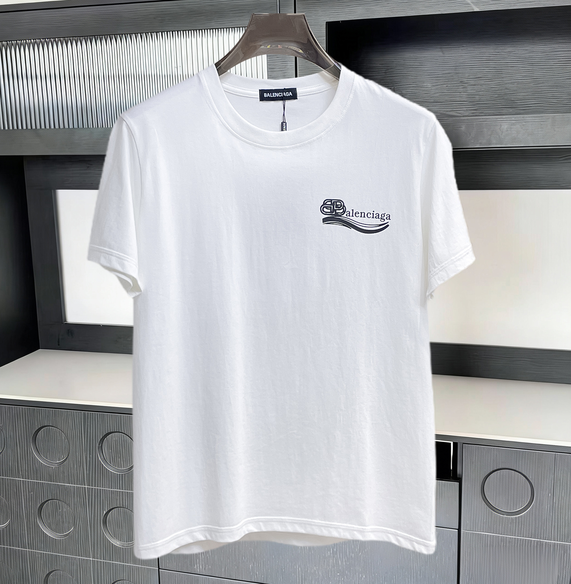 バレンシアガ 半袖Tシャツ トップス メンズ