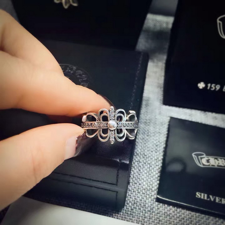 ChromeHearts クロムハーツ100% 925シルバー 正規品品質 リング 【指輪】恋人