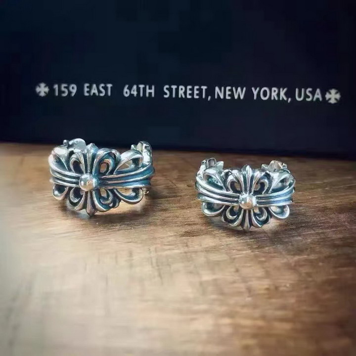 ChromeHearts クロムハーツ100% 925シルバー 正規品品質 リング 【指輪】恋人