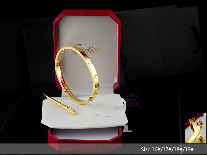 【ブレスレットメンズレディース】Cartier☆カルティエ レスレット 腕輪 ct