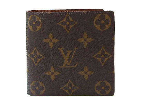 ルイヴィトン（LOUIS VUITTON） M61675　モノグラム　二つ折り財布ポルトフォイユマルコ