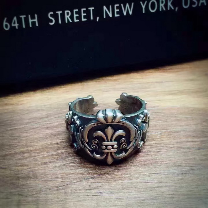 ChromeHearts クロムハーツ100% 925シルバー 正規品品質 リング 【指輪】恋人