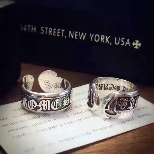 ChromeHearts クロムハーツ100% 925シルバー 正規品品質 リング 【指輪】恋人
