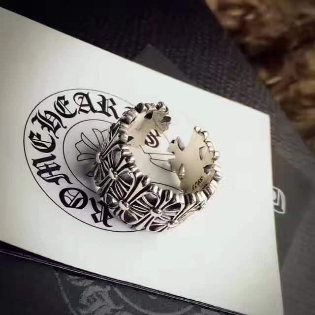 ChromeHearts クロムハーツ100% 925シルバー 正規品品質 リング 男女用