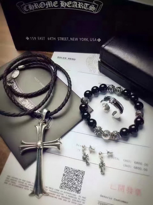 ChromeHearts クロムハーツ100% 925シルバー 正規品品質 4点セット夏新作