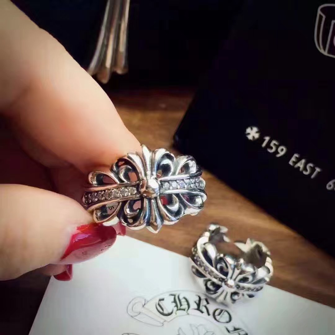 ChromeHearts クロムハーツ100% 925シルバー 正規品品質 リング 男女兼用
