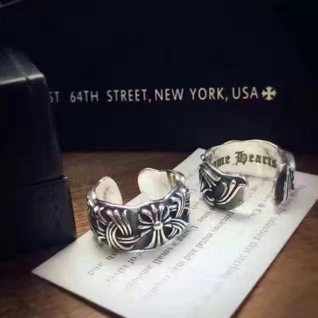 ChromeHearts クロムハーツ100% 925シルバー 正規品品質 リング 【指輪】恋人