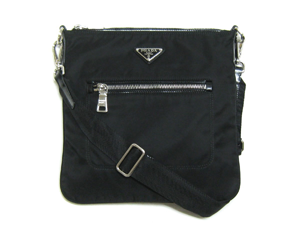 PRADA プラダ BT0716アウトレット ショルダーバッグ ナイロンブラック