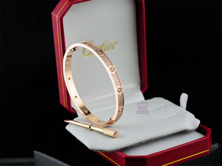 【ブレスレットレディース】Cartier☆カルティエ レスレット 腕輪 ダイヤ ct