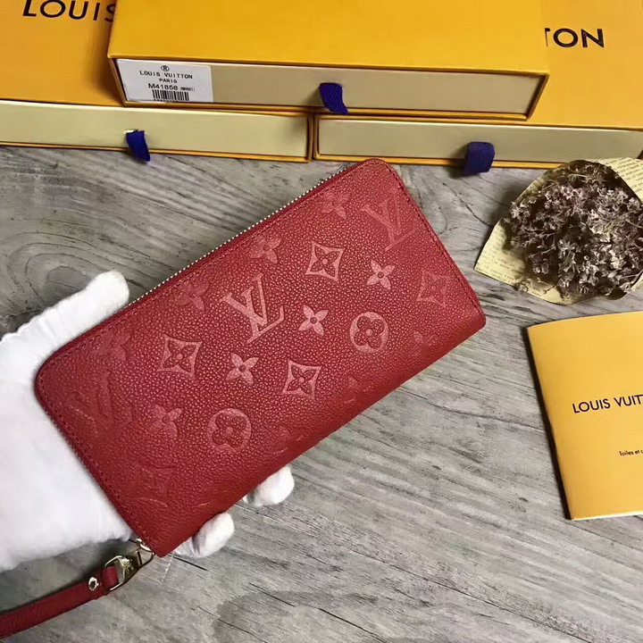 LOUIS VUITTON モノグラムアンプラントポルトフォイユスクレット ロン 長財布