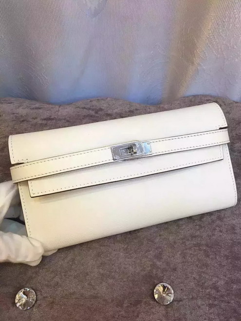 HERMES/エルメス 長財布 ケリーウォレット レディース ヴォーエプソン