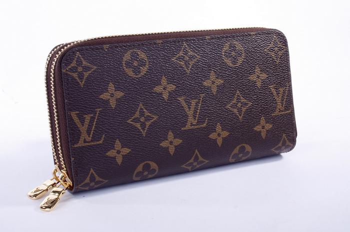 （LOUIS VUITTON） モノグラムポシェットポルトモネ　二つ折りファスナー付き長財布