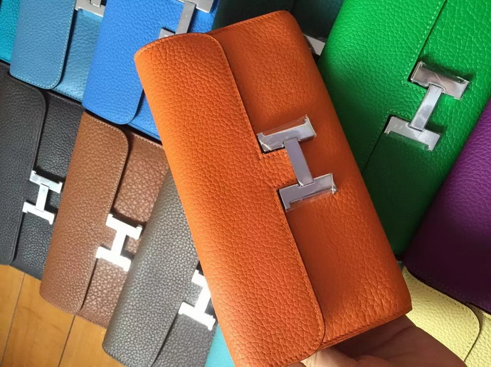 エルメス コンスタンスロング 長財布 □P刻 SV金具