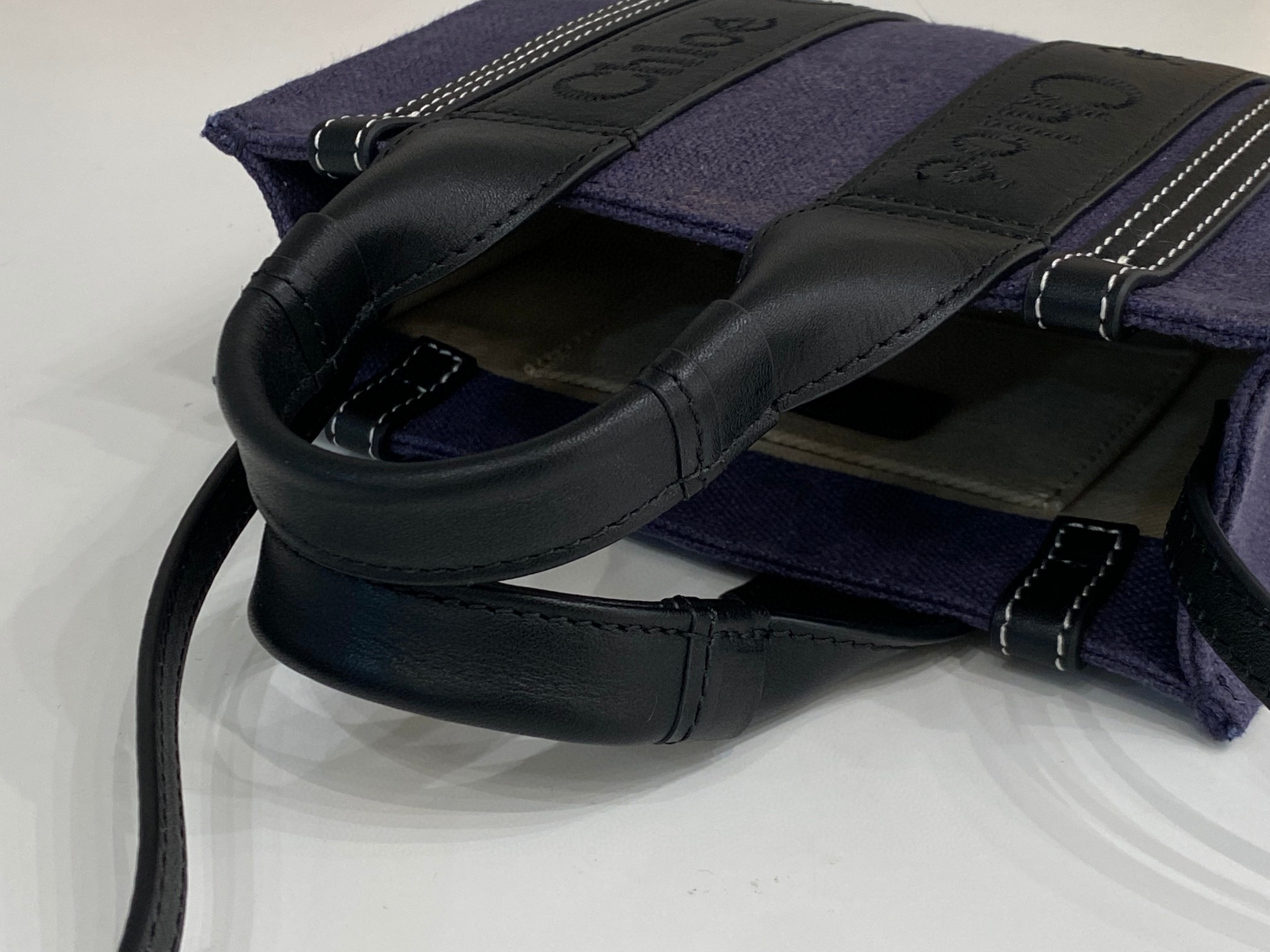 クロエ 高品質 Woody 20cm MINI Tote 2WAY ハンドバッグ