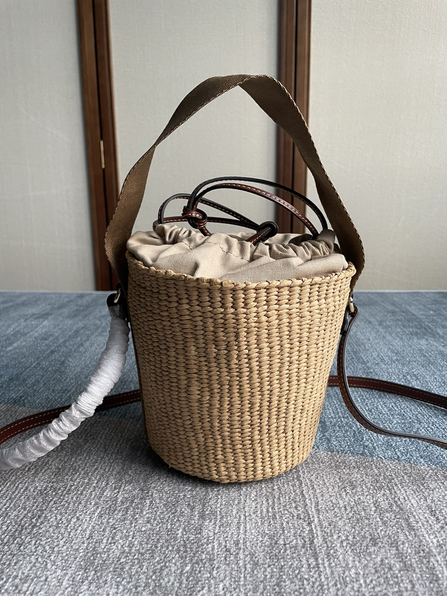 26新品 クロエ 鞄 カバン 手提げ袋 バッグ Woody basket 2606HHJ420-6048 -2