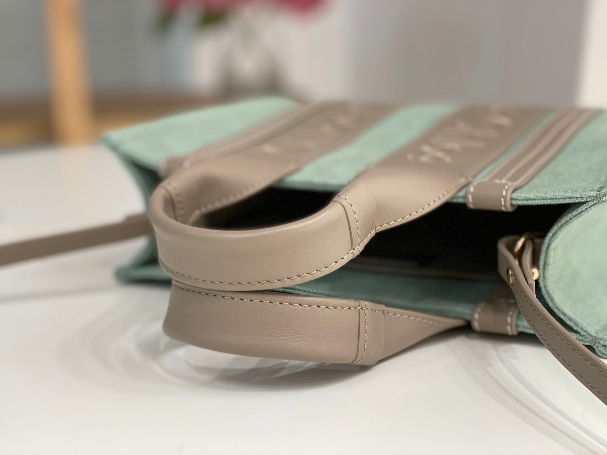 クロエ 超美品 Woody 26cm 2WAY ハンドバッグ