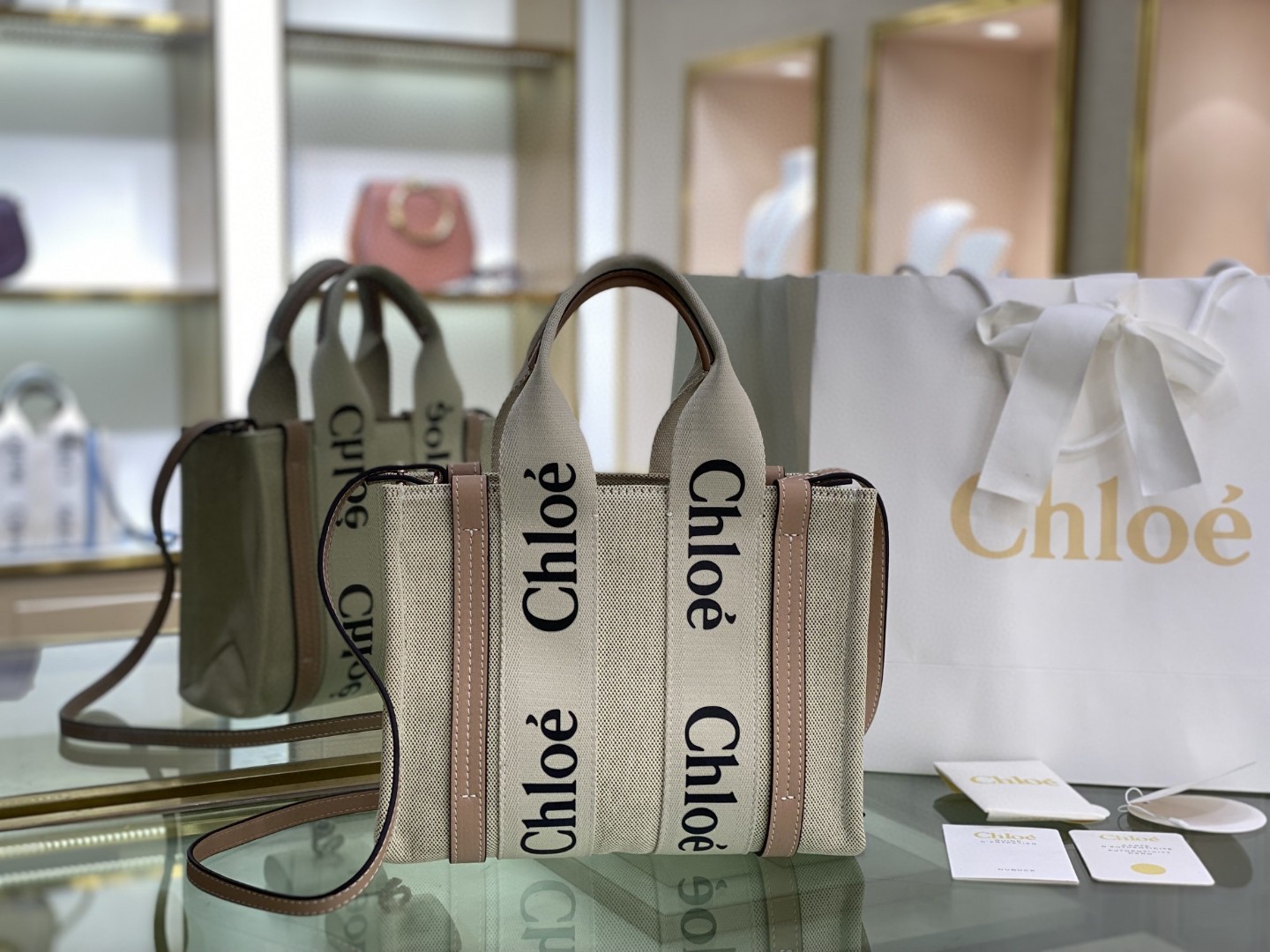 Chloe クロエ 超美品 26.5 2WAY ハンドバッグ