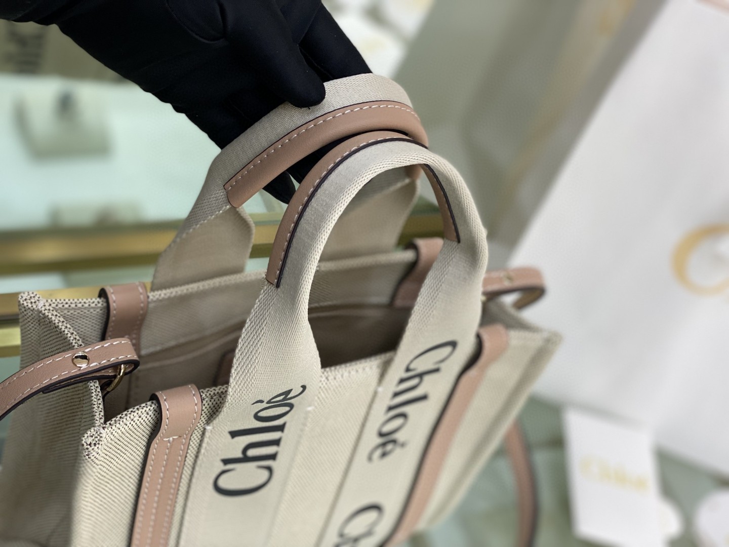 Chloe クロエ 超美品 26.5 2WAY ハンドバッグ