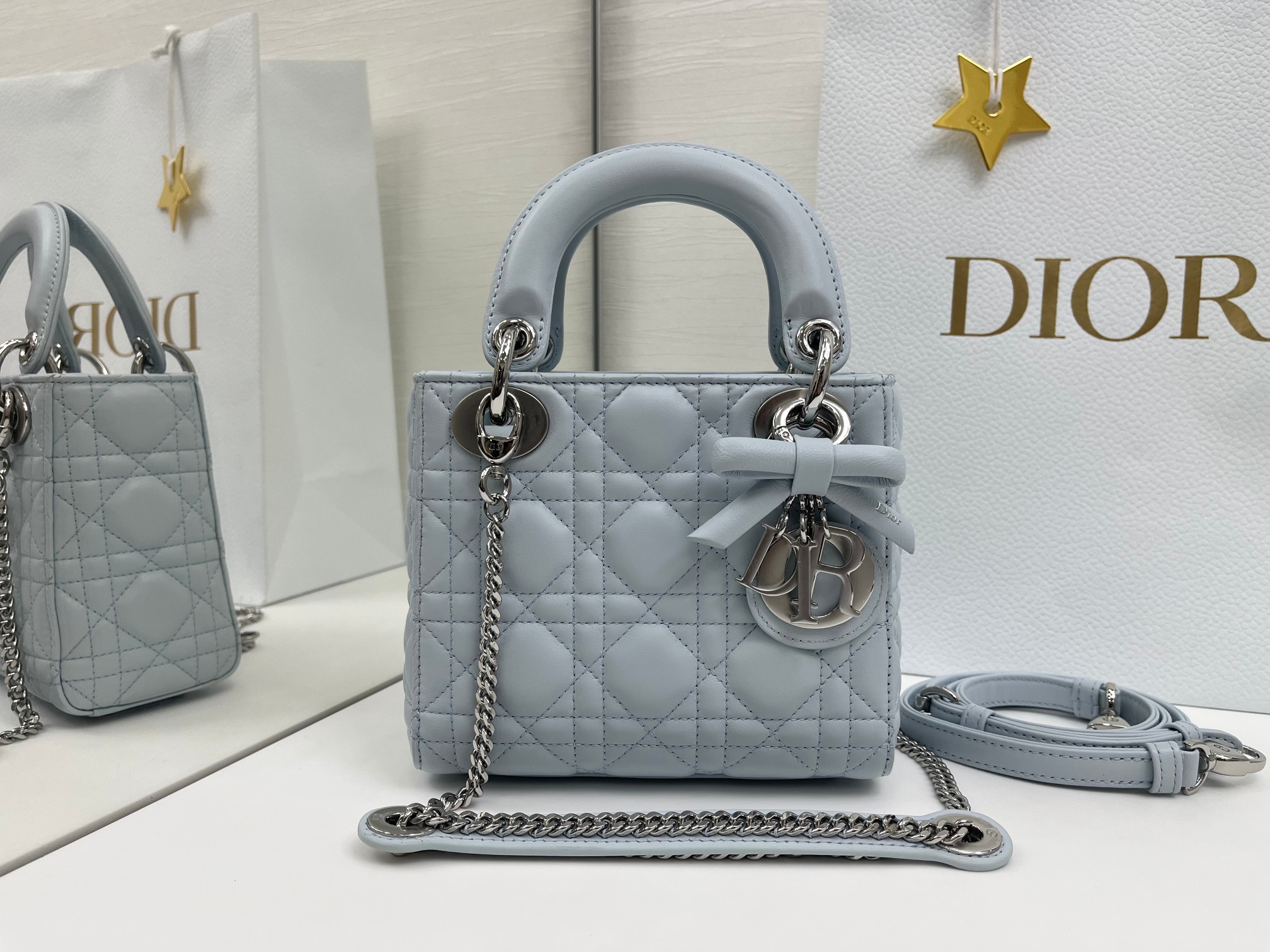 クリスチャンディオール D-Lite 2WAY 手提げ袋 斜め挂けバッグ26016