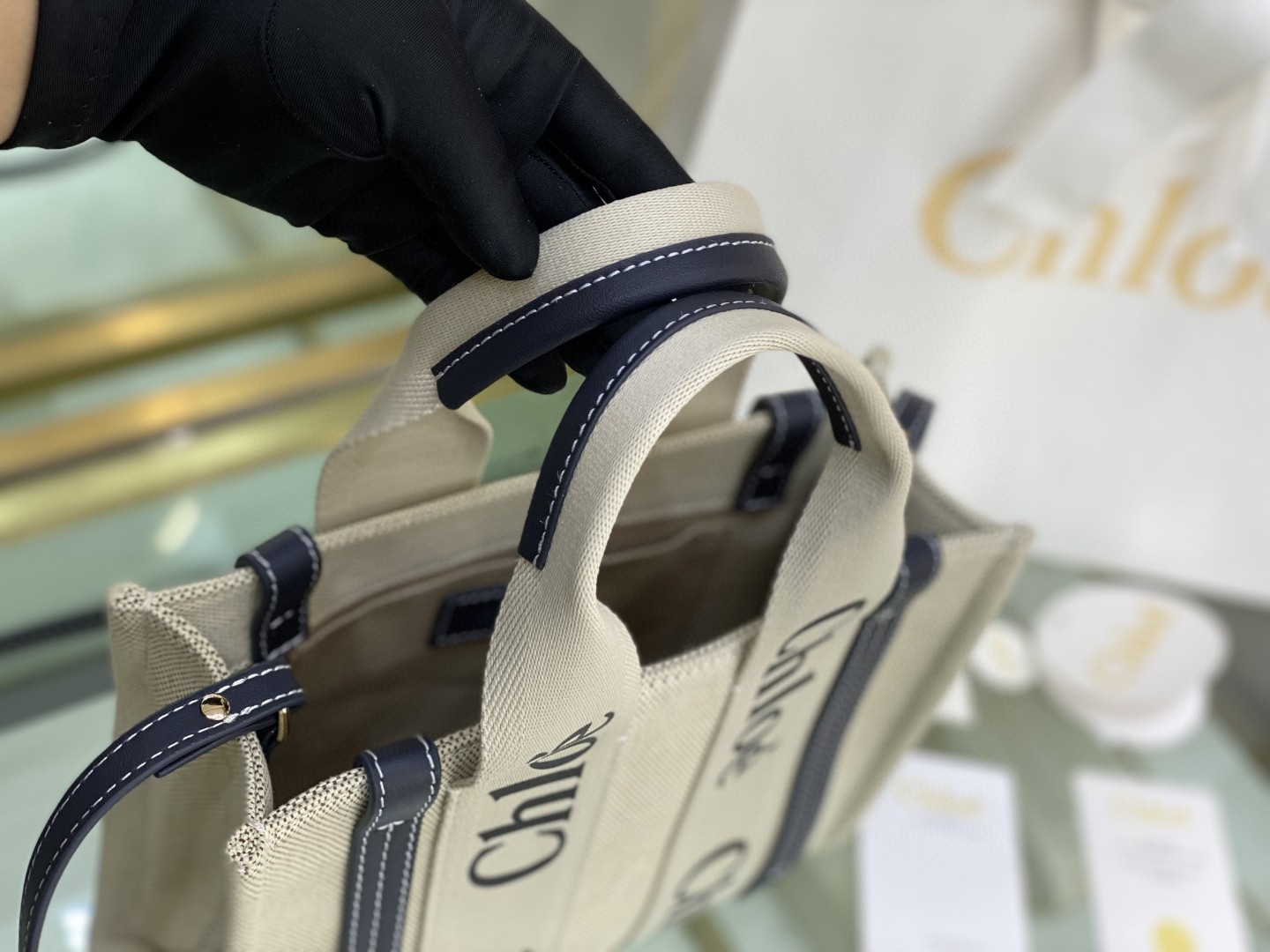 Chloe クロエ 超美品 26.5 2WAY ハンドバッグ 2203