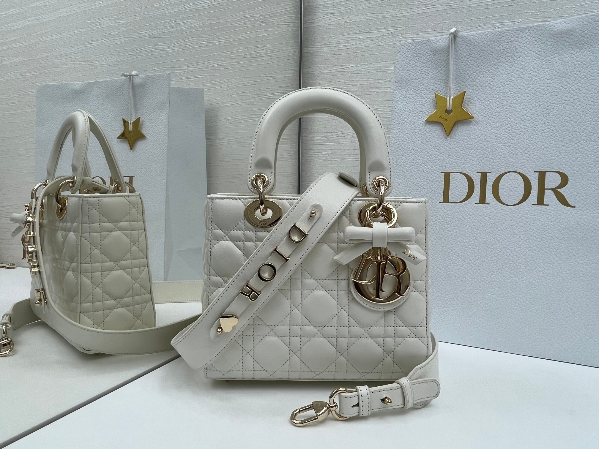 クリスチャンディオール D-Lite 2WAY 手提げ袋 斜め挂けバッグ