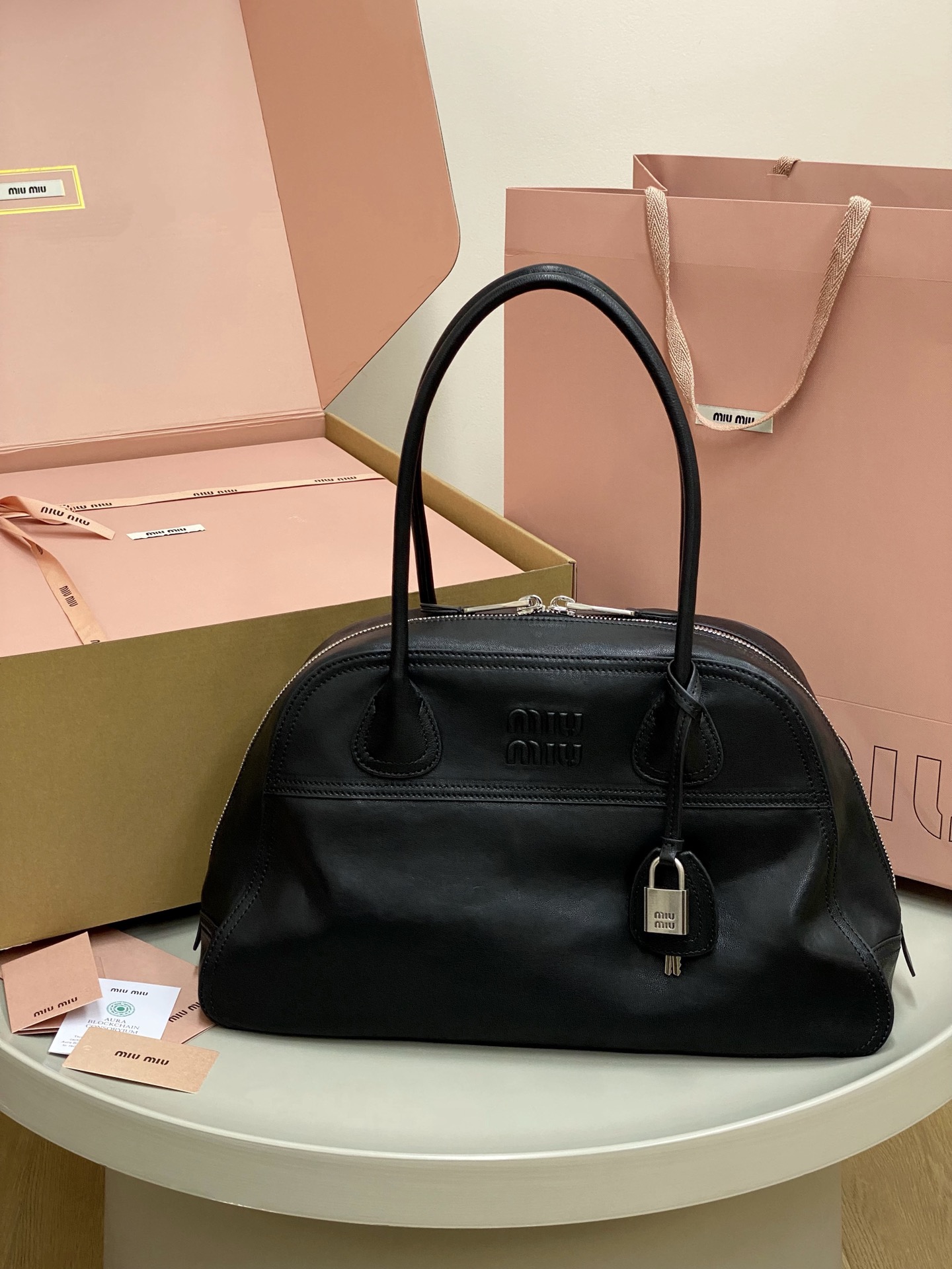 新作通販 超美品 ミュウミュウ 鞄 bag ボストンバッグ 2606