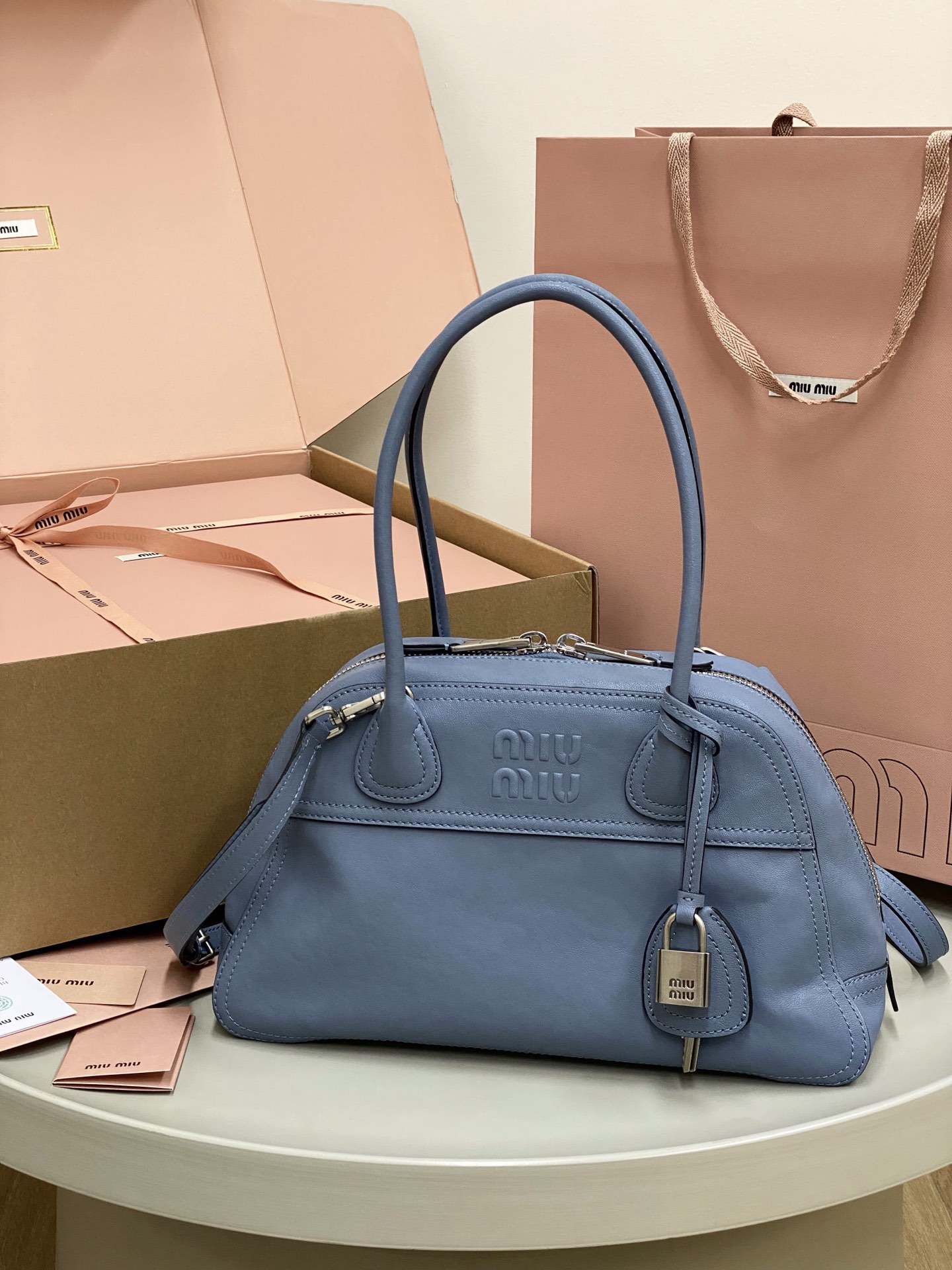 新作通販 超美品 ミュウミュウ 鞄 bag ボストンバッグ 2606