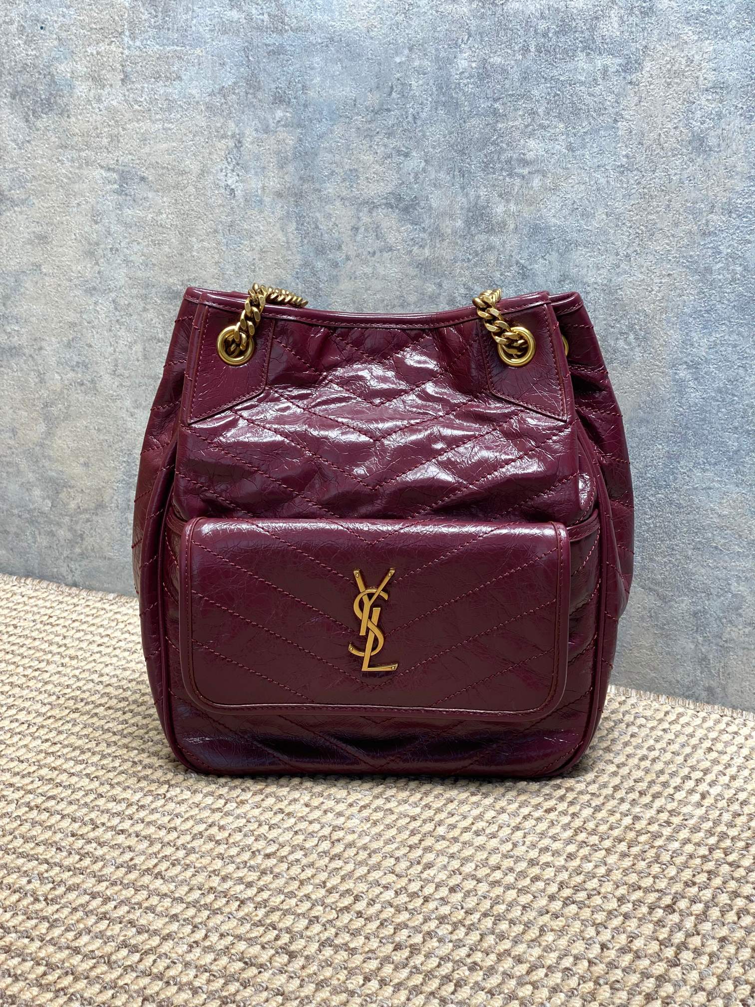 新作通販 超美品 イヴ サンローラン 鞄 ハンドバッグ 2512