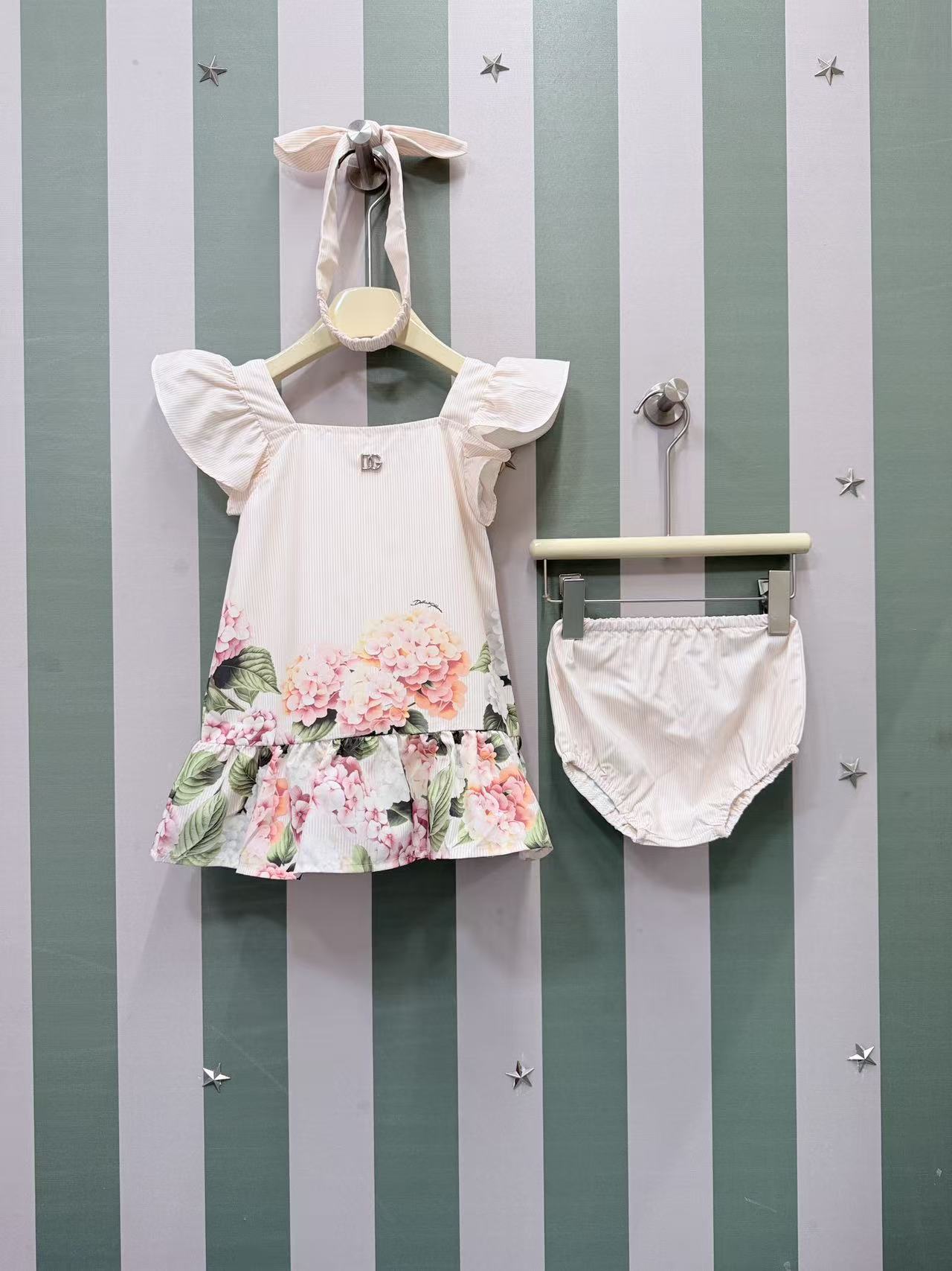 26SS夏新作 KID’S 服 ドルチェ&ガッバーナ ワンピース