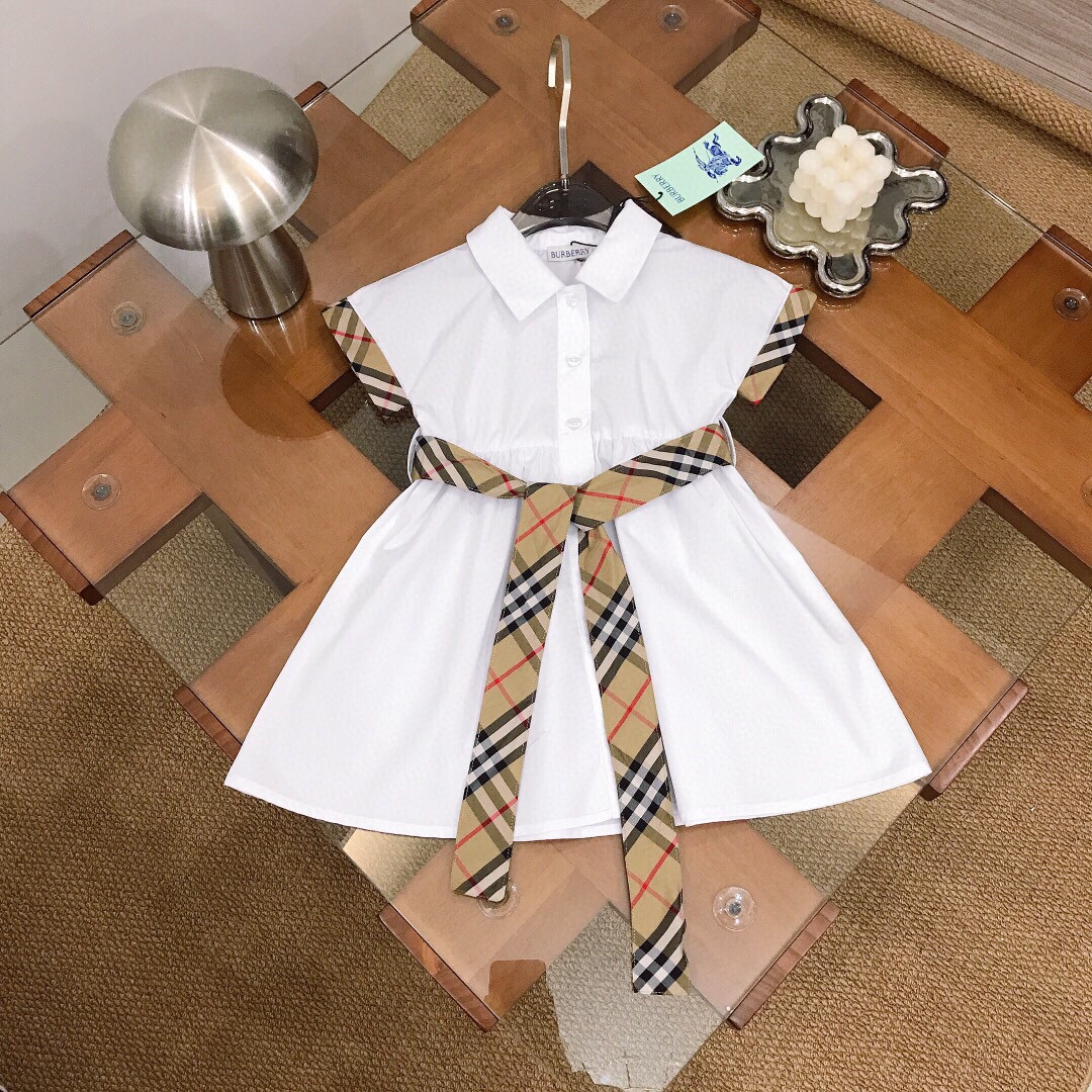 26SS夏新作 KID’S 服 バーバリー ワンピース
