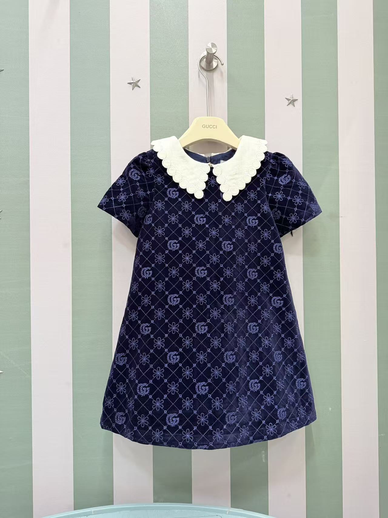 26SS夏新作 KID’S 服 グッチ ワンピース