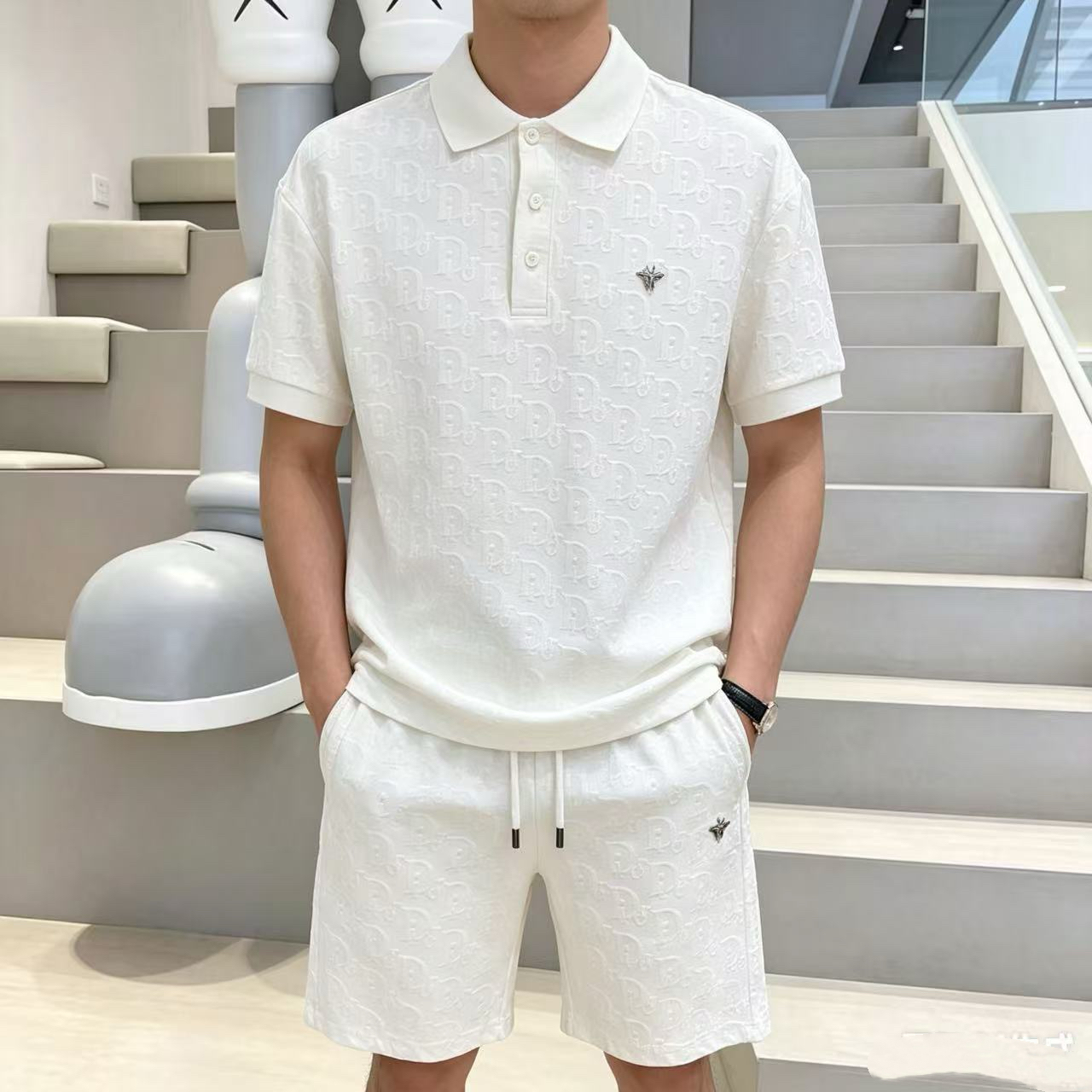 夏服 クリスチャンディオール 上下服 セットアップ 恋人