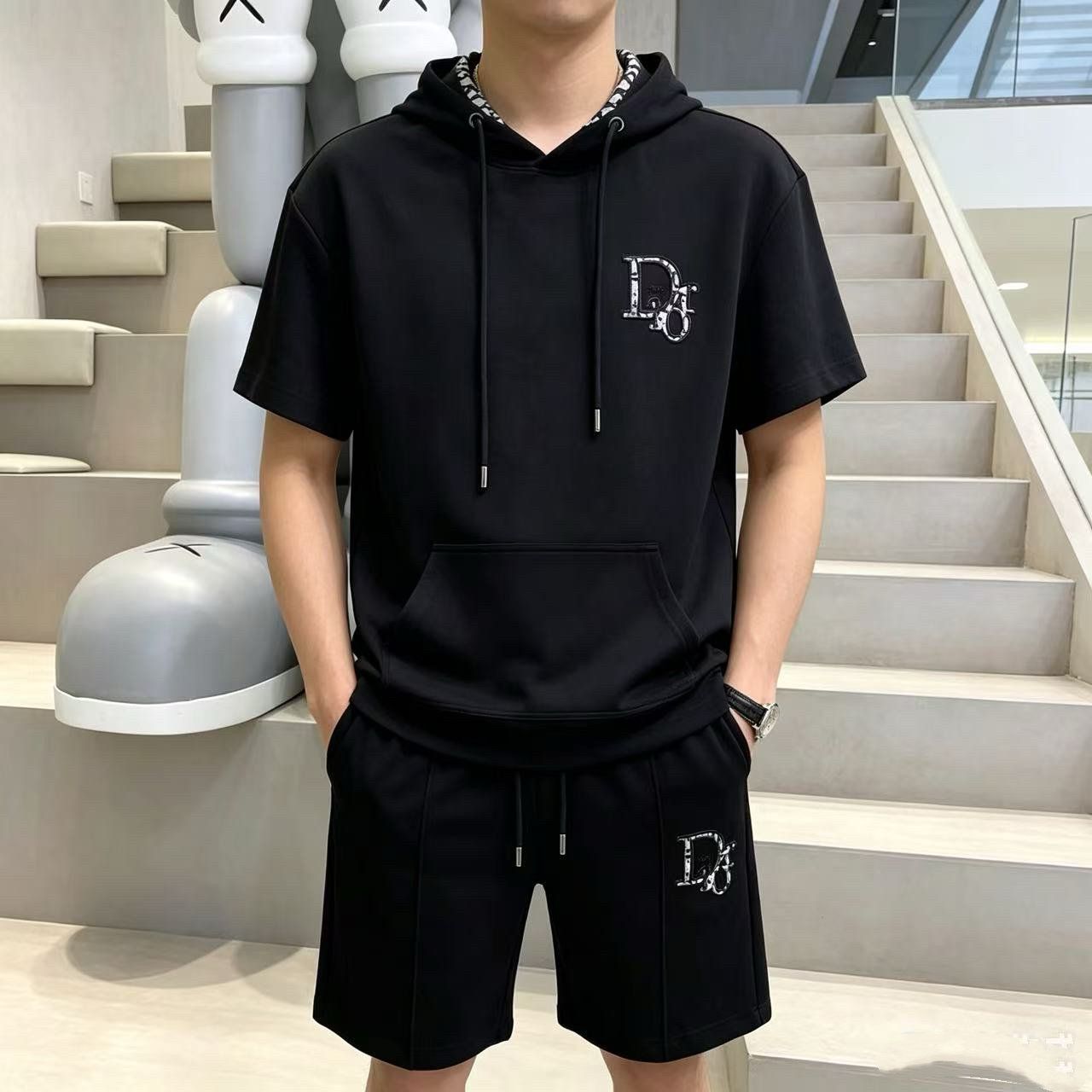 夏服 クリスチャンディオール 上下服 セットアップ 恋人