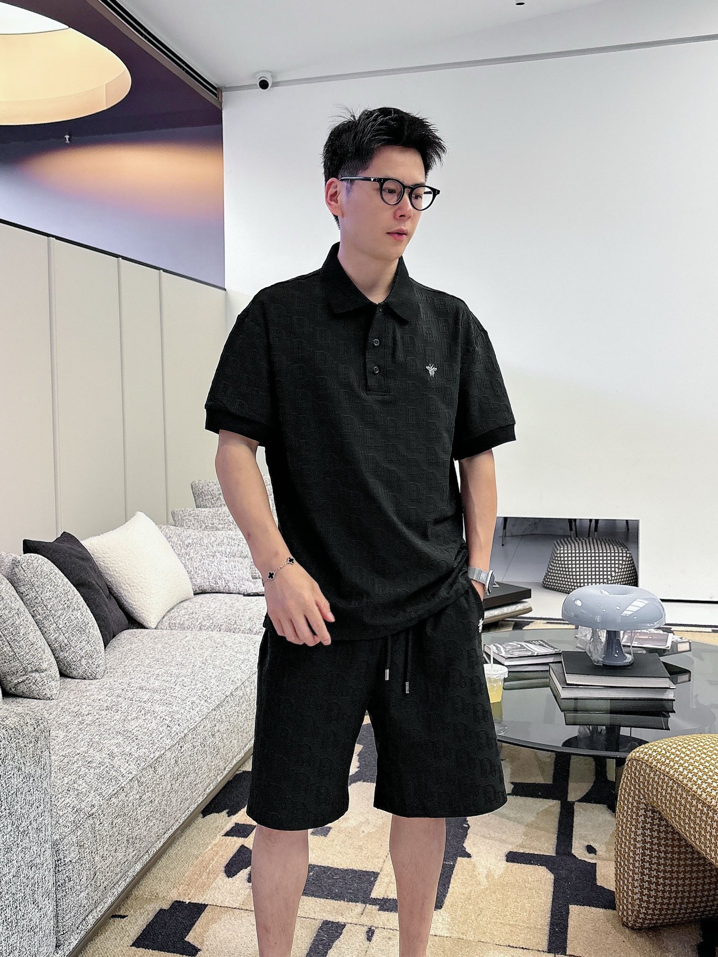 夏服 クリスチャンディオール 上下服 セットアップ 恋人