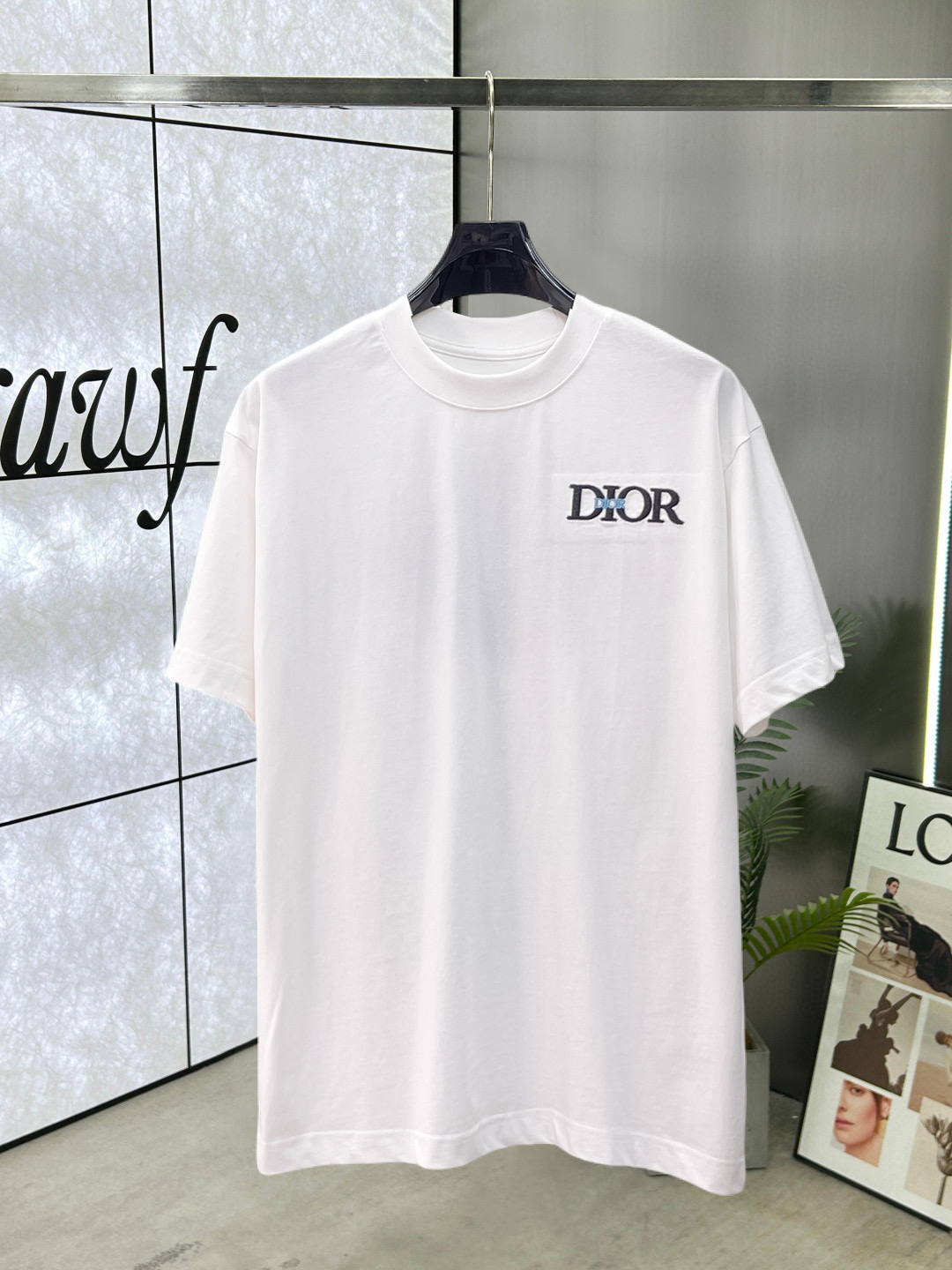 クリスチャンディオール 半袖Tシャツ トップス 恋人